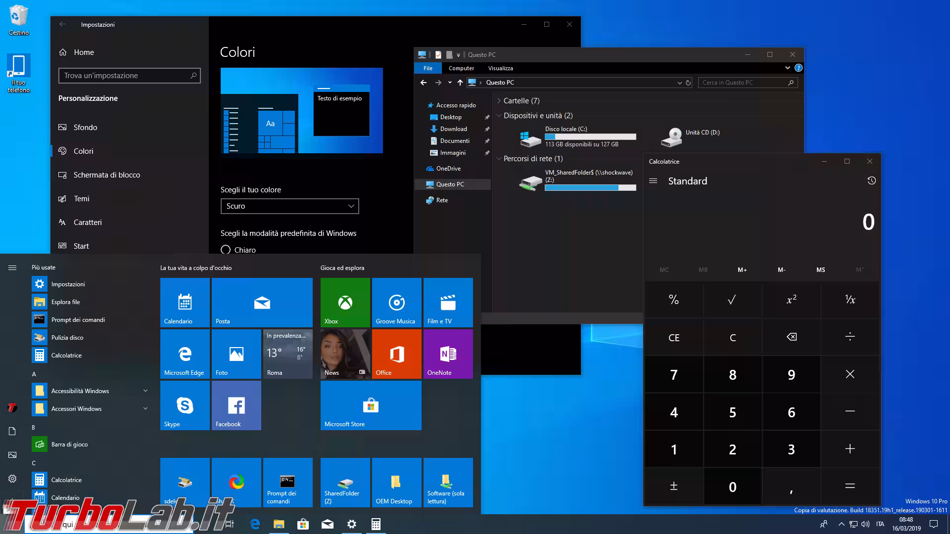 Risolto Come Attivare Il Tema Scuro O Chiaro Di Windows 10 Guida Rapida Turbolab It