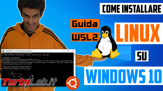 container Prisoner of war unemployment Commenti a "Linux su Windows 10: la Grande Guida a WSL2. Come installare  Sottosistema Windows per Linux (WSL), eseguire - TurboLab.it