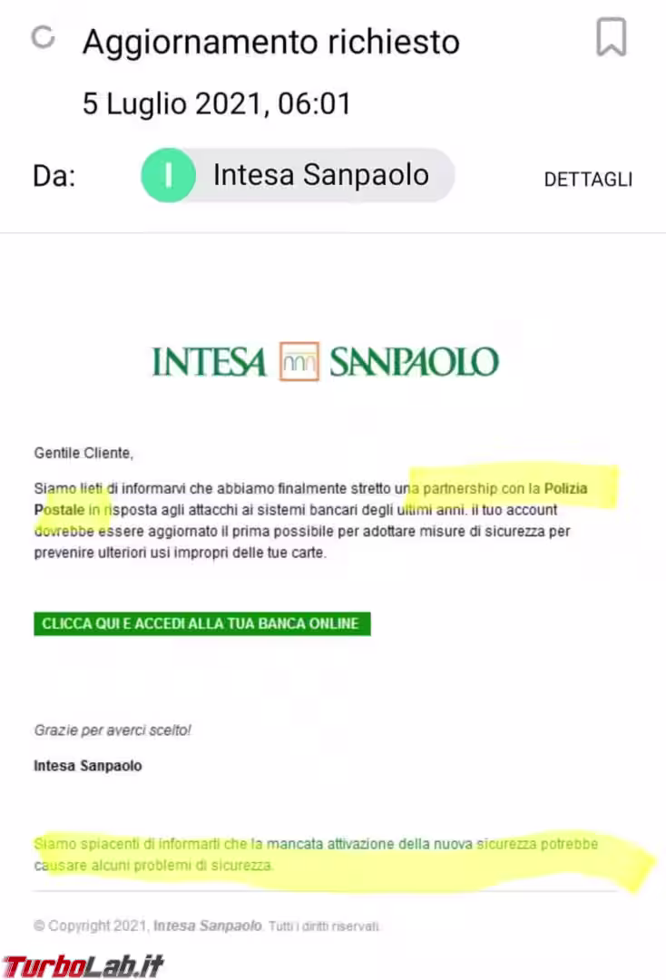 Sbloccare Domande Di Sicurezza Intesa San Paolo