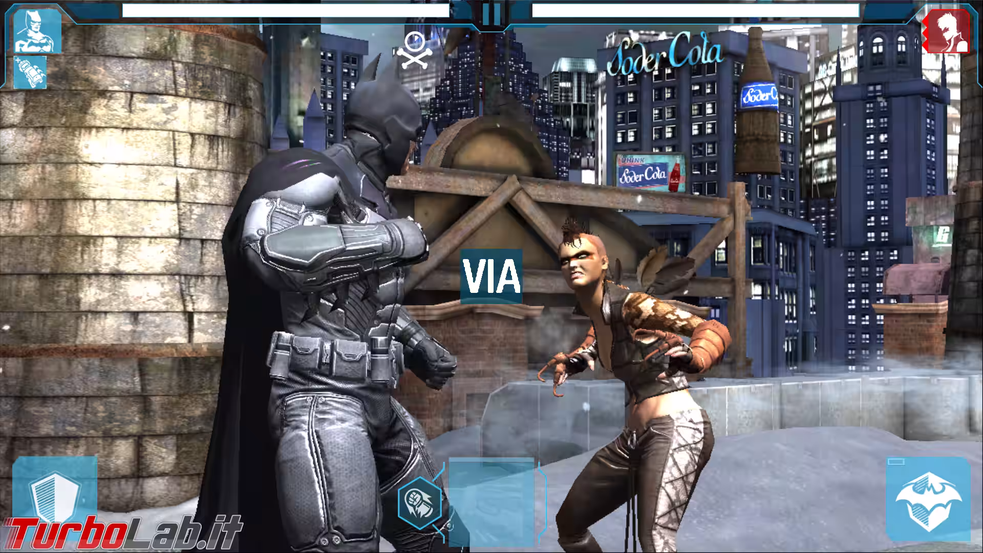 batman arkham orogin android