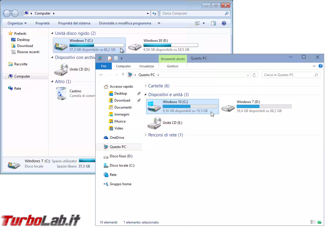 dual boot esplora fil