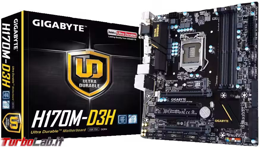 Gigabyte H170M-D3H