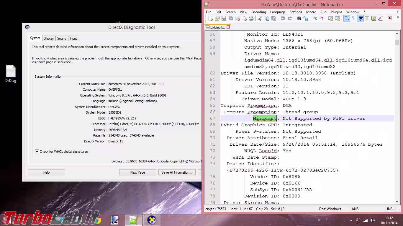 miracast not supported wifi