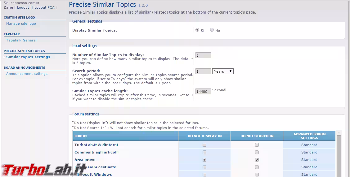 phpbb Precise Similar Topics ac
