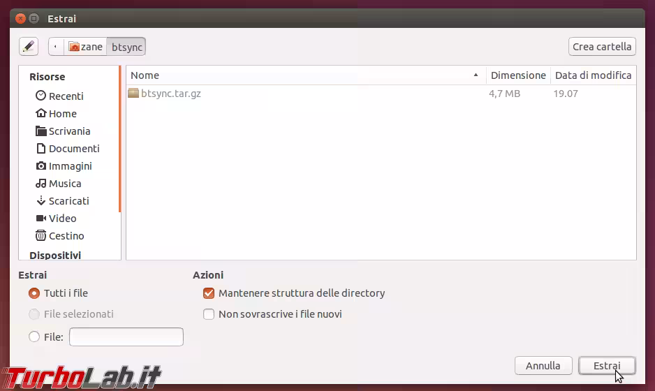 ubuntu tar.gz estr
