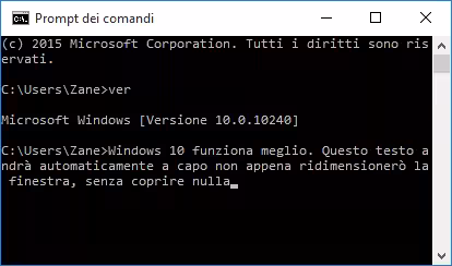 windows 10 cmd ridimensio