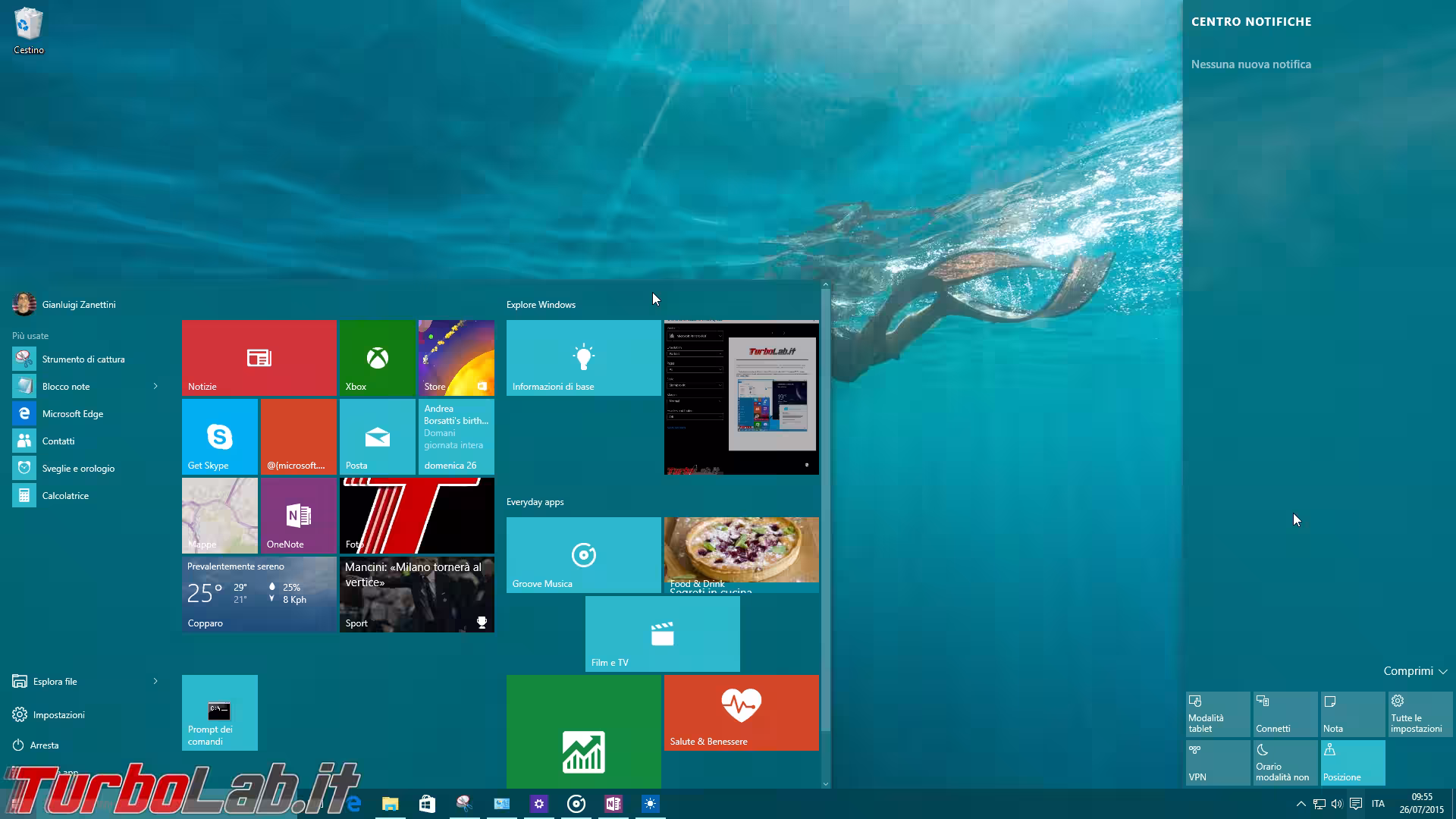 windows 10 colore automatico mar