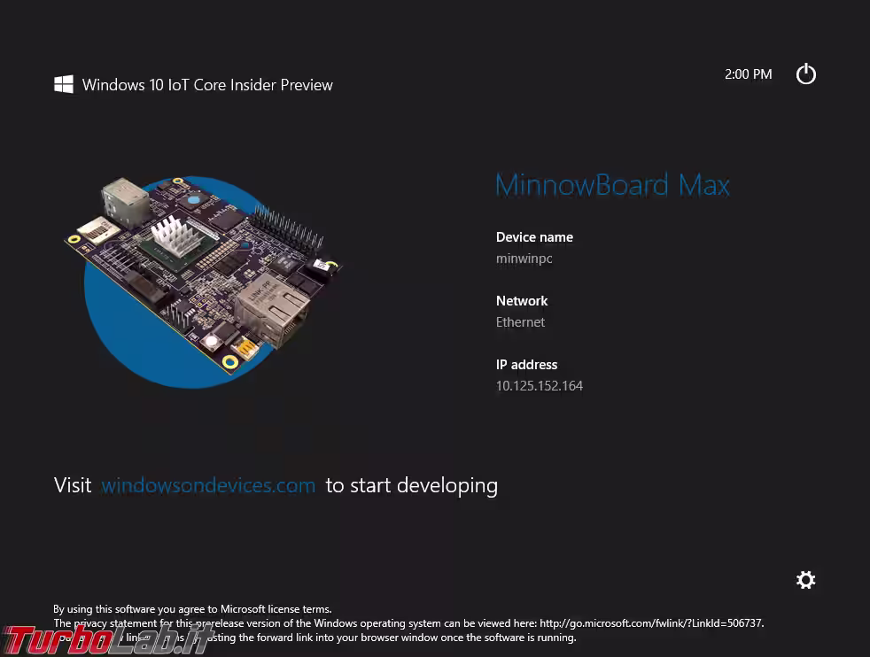 windows 10 iot core
