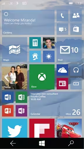 Windows 10 Mobile