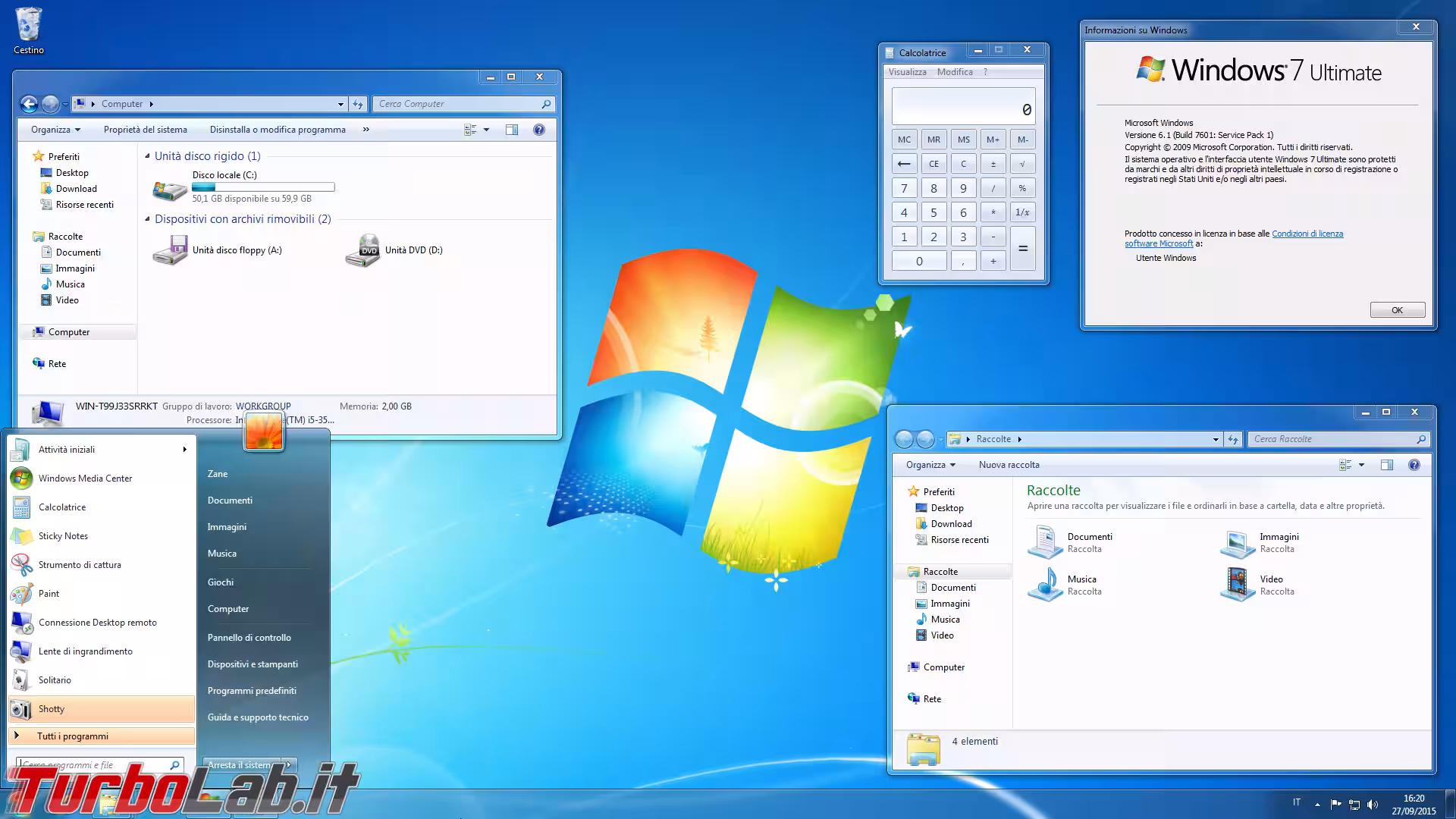 windows 7 deskto