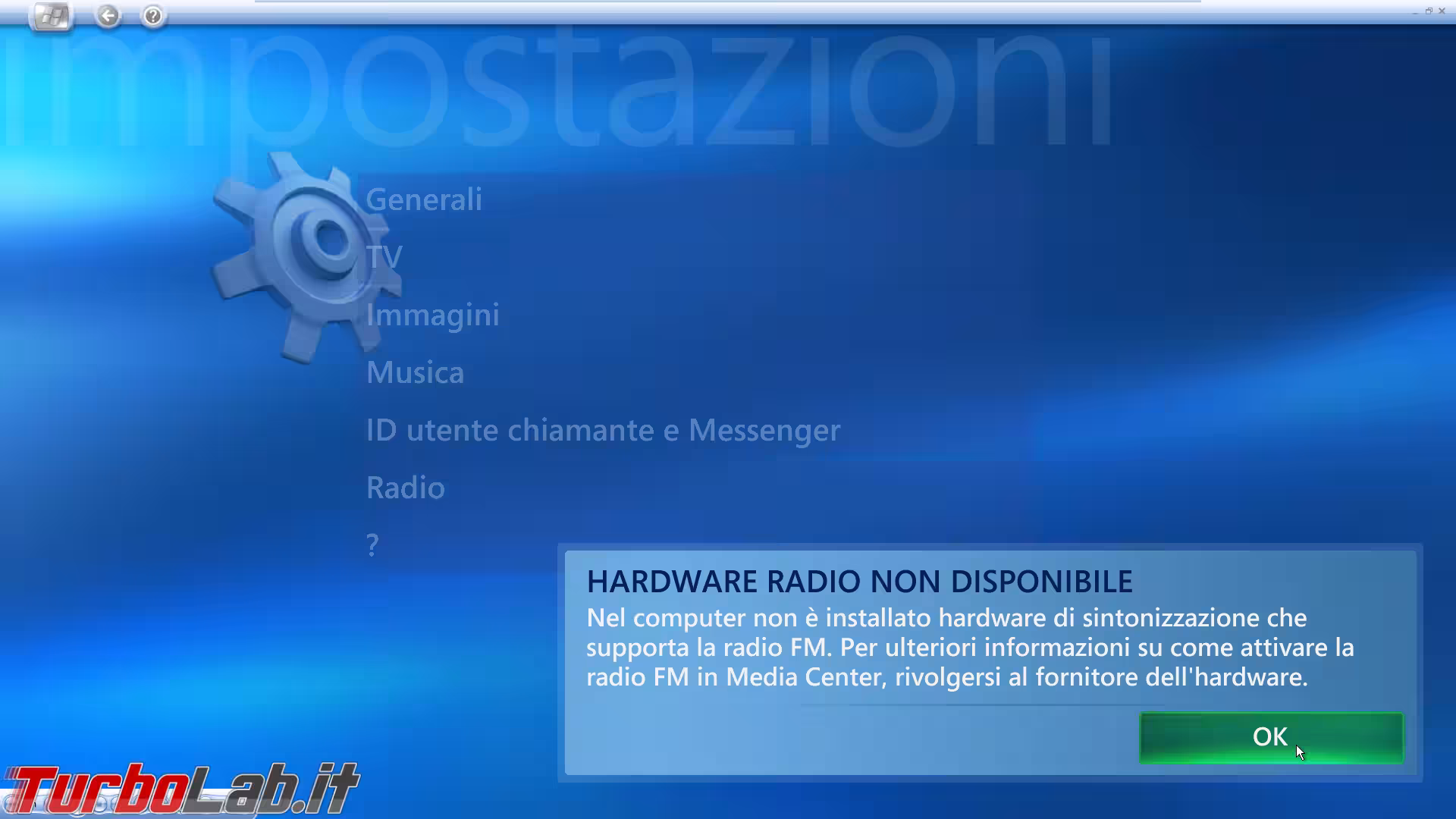 windows xp media center radio