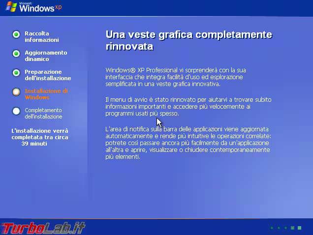 windows xp setup