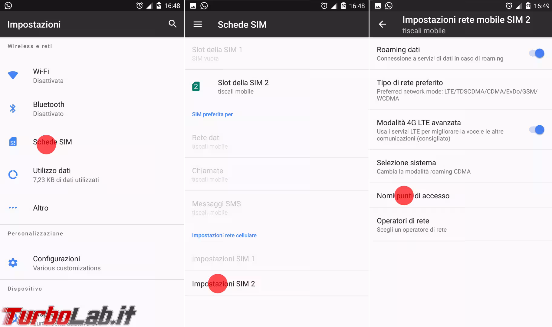 android internet mobile dual sim