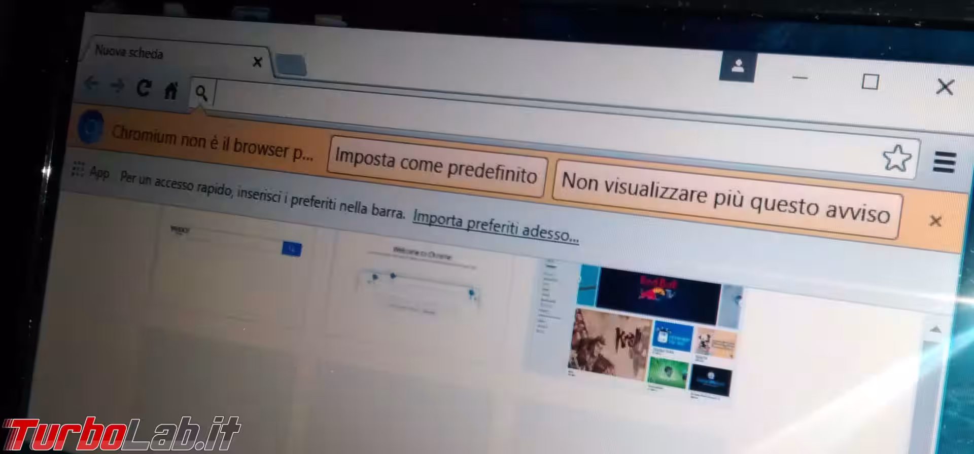 chromium prima esecuzio