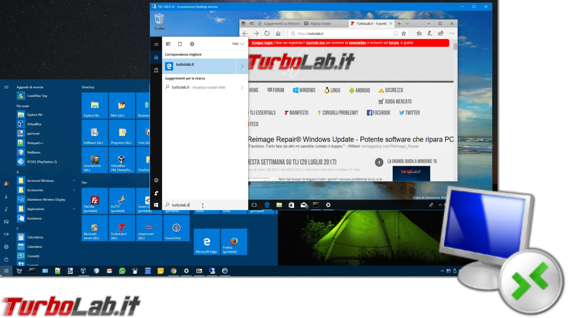 desktop remoto spotlight