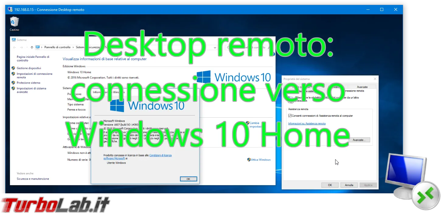desktop remoto windows 10 home spotlight