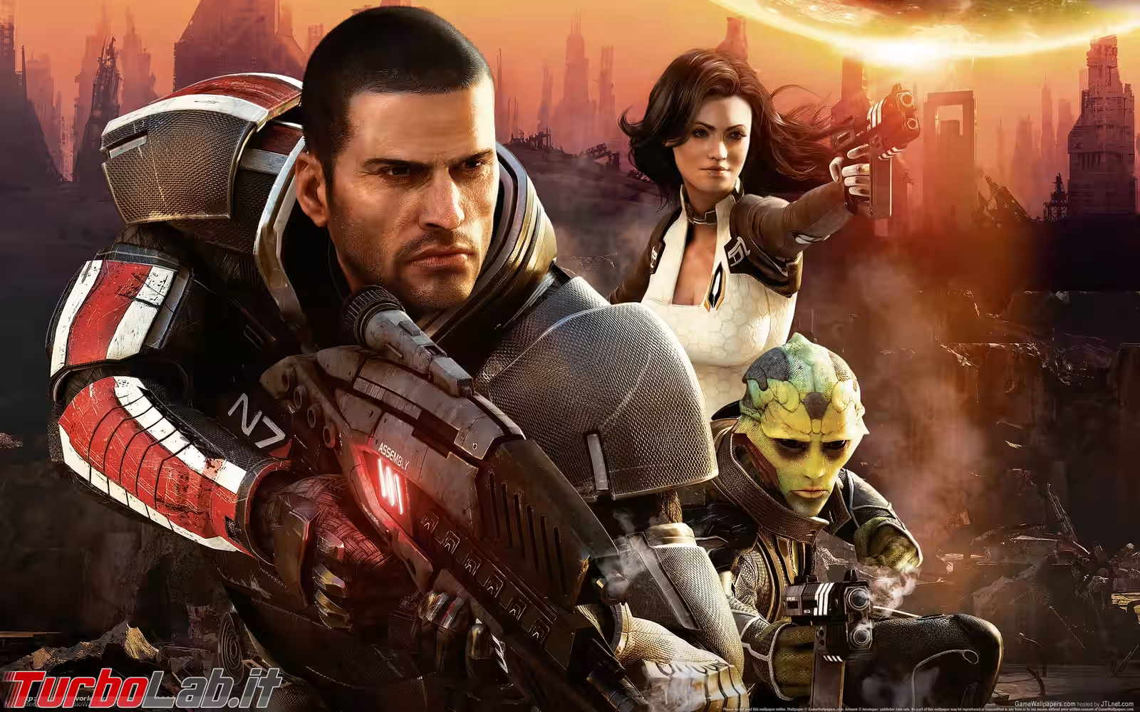 ea mass effect 2 wallpaper