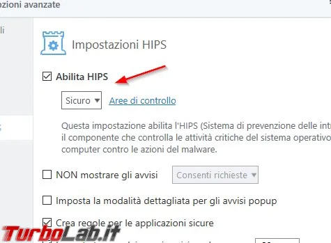 HIPS sicuro
