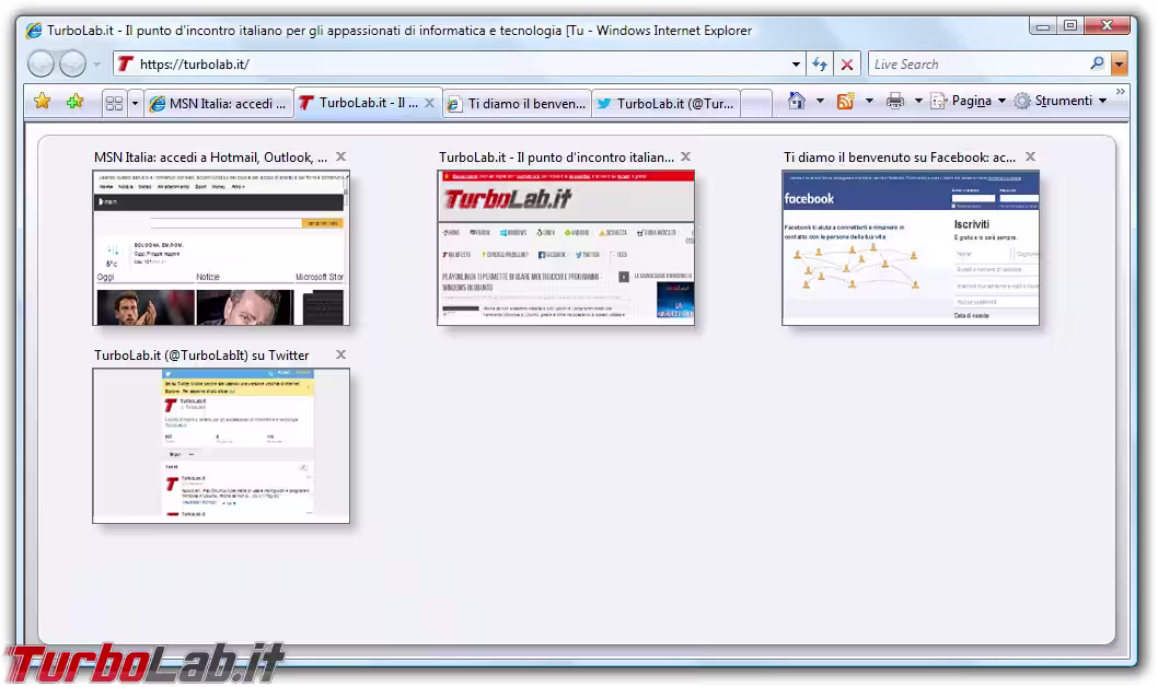 internet explorer 7 panorama