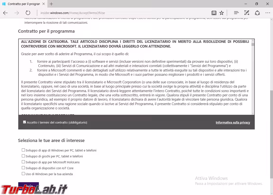 Microsoft edge windows insider eul