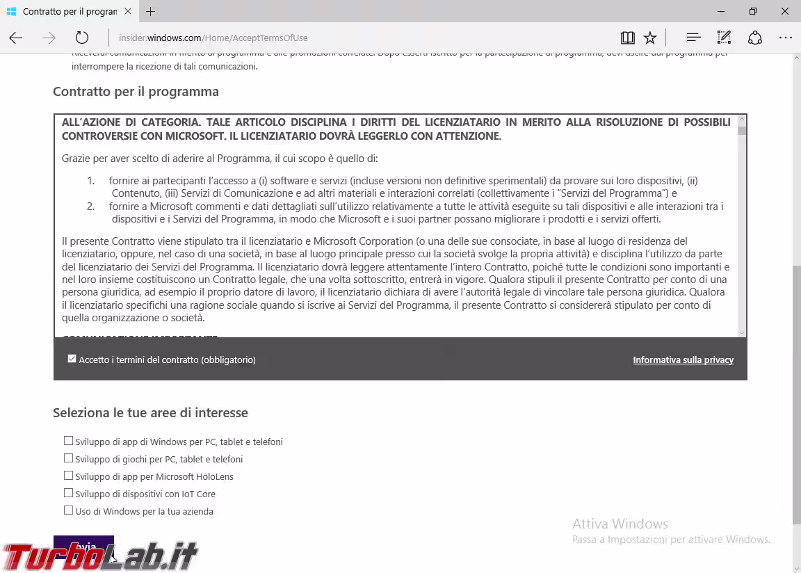 Microsoft edge windows insider eula