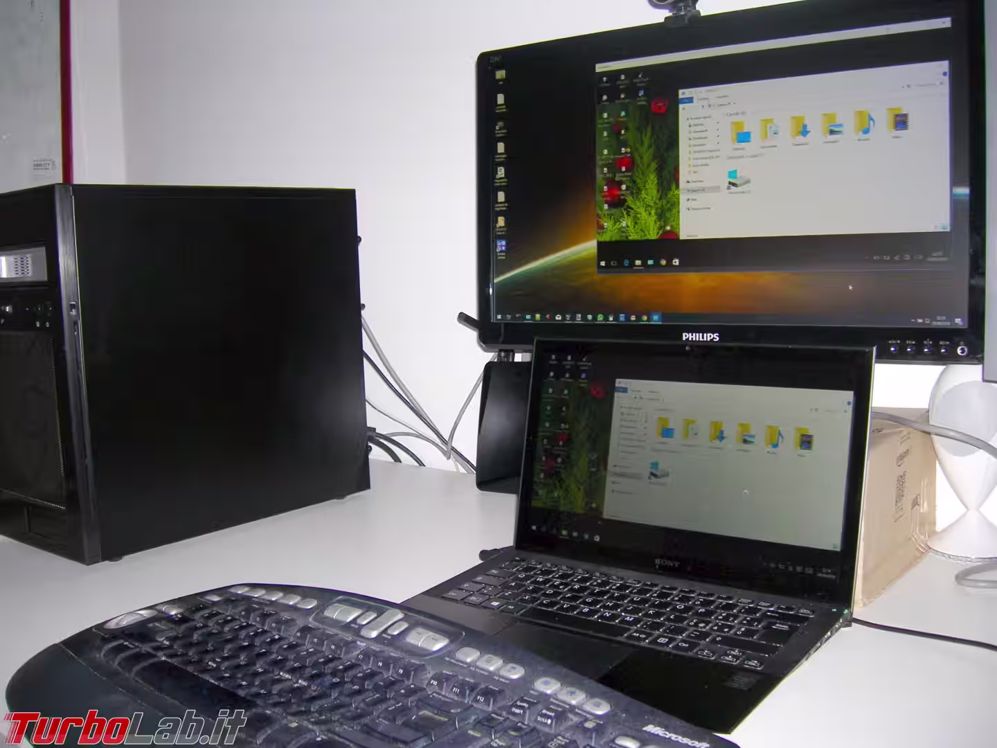 windows 10 miracast ricevente scura
