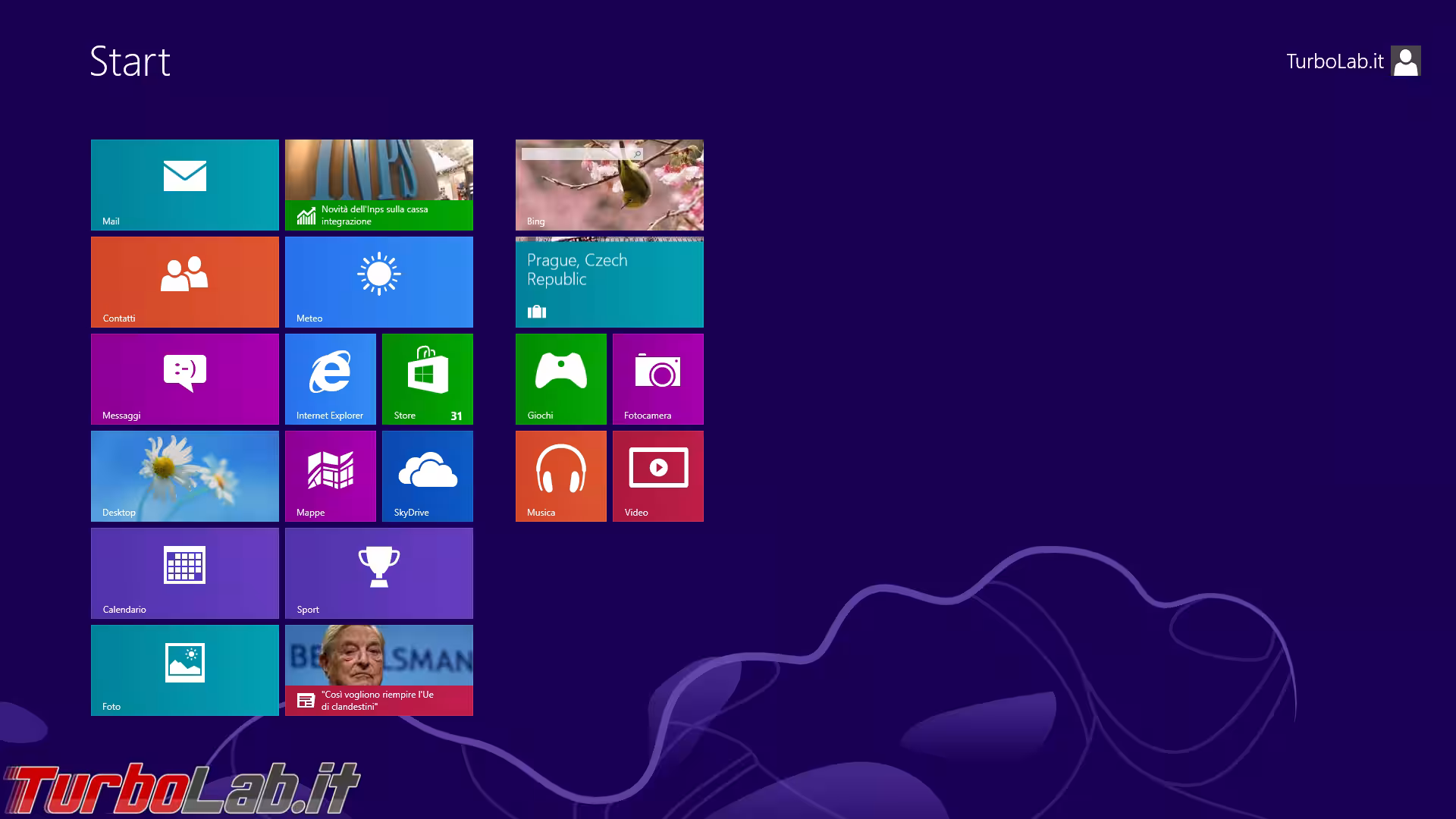 windows 8 start