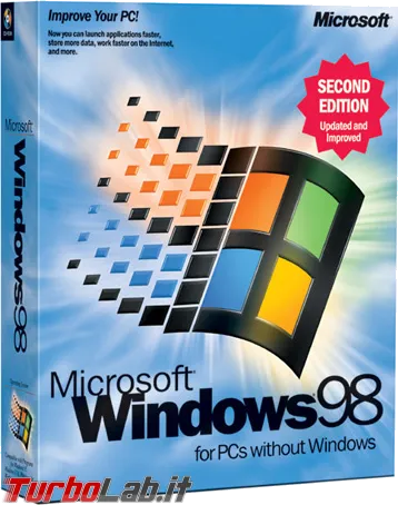 windows 98 se box