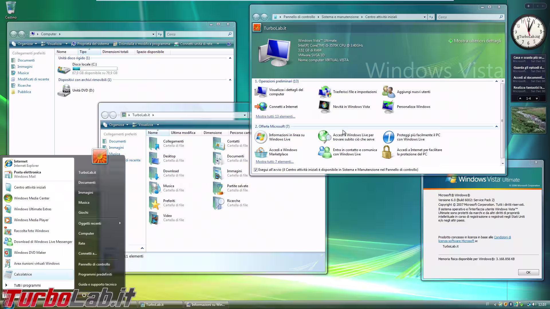 windows vista desktop