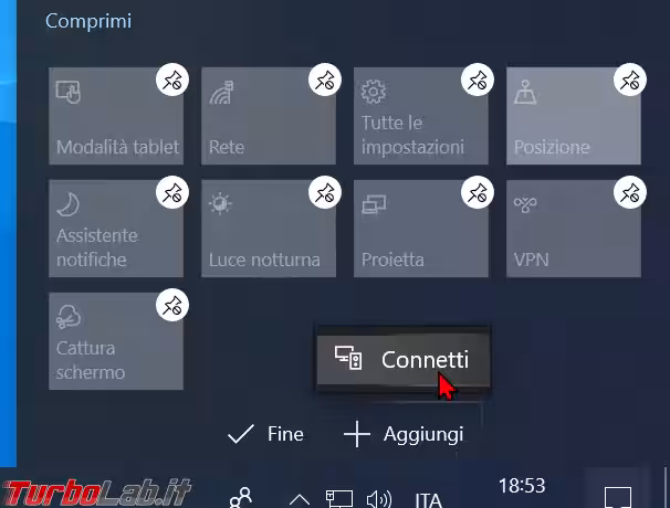 azioni rapide windows 10 (2)