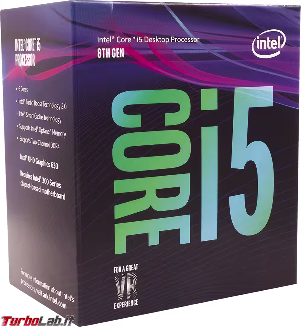 intel core i5 cofee lake 8th gen