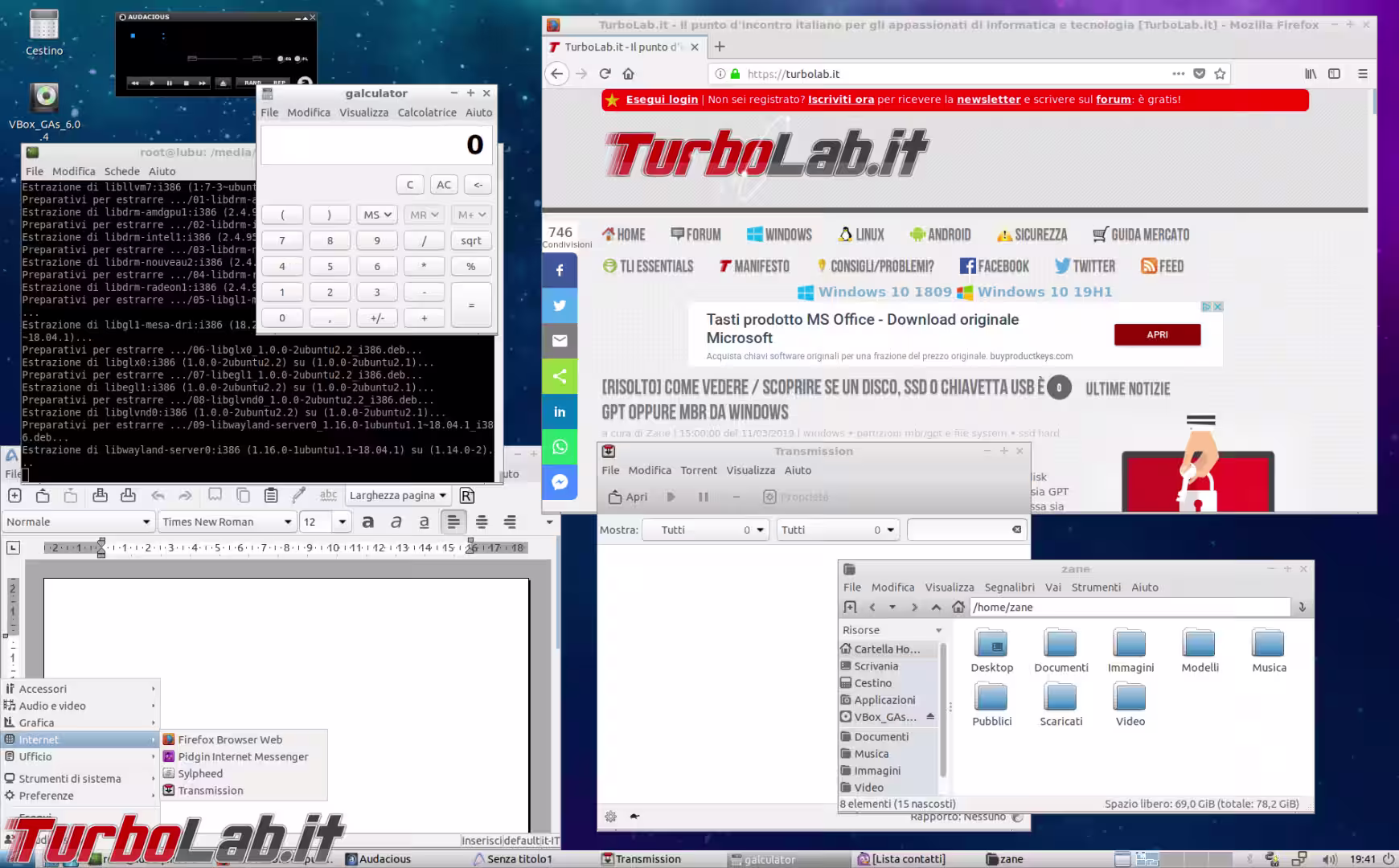 lubuntu 18.04 desktop