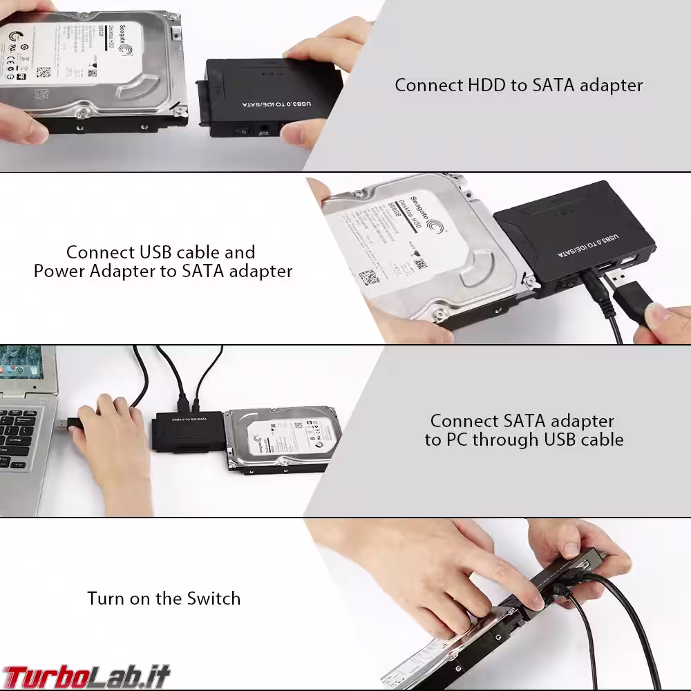 sata to usb flow