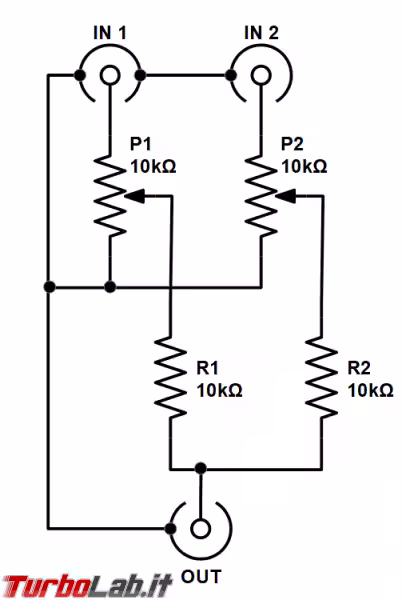 schema elettrico - mono
