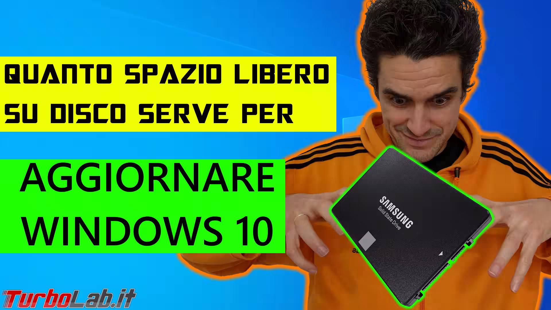 spazio libero su disco per aggiornare windows 10 spotlight