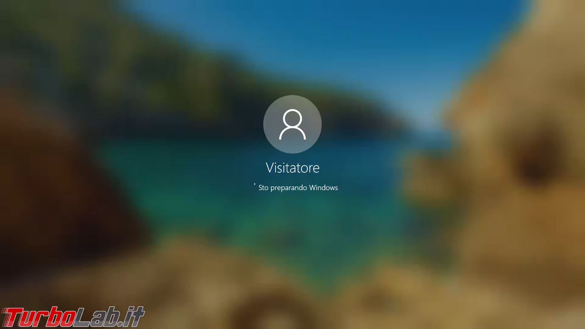 sto preparando windows