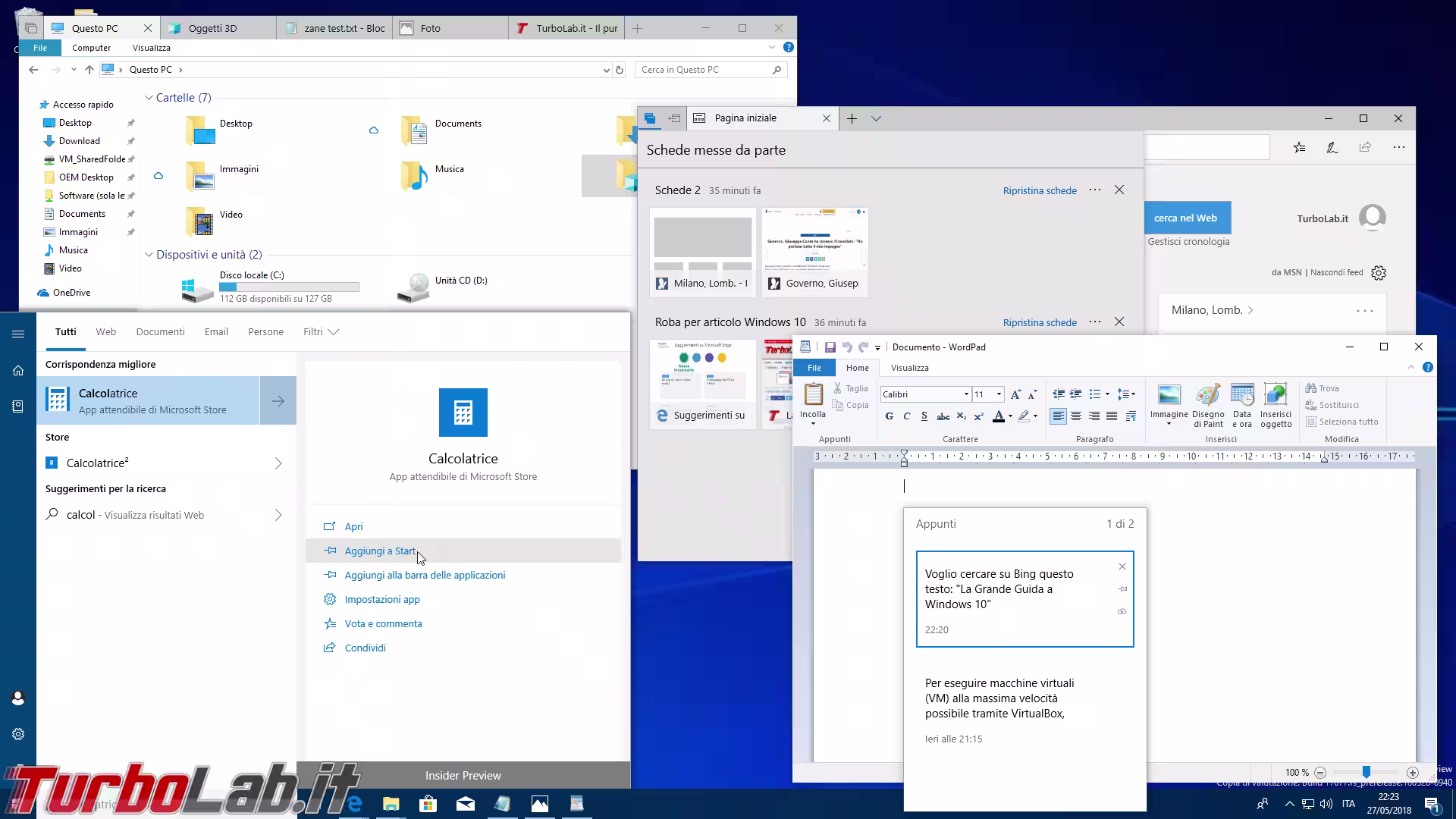windows 10 1809 desktop