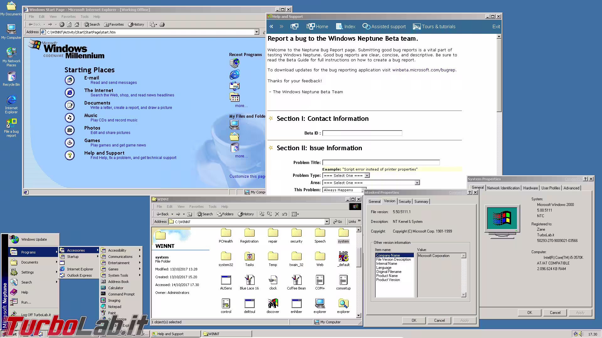 windows neptune desktop