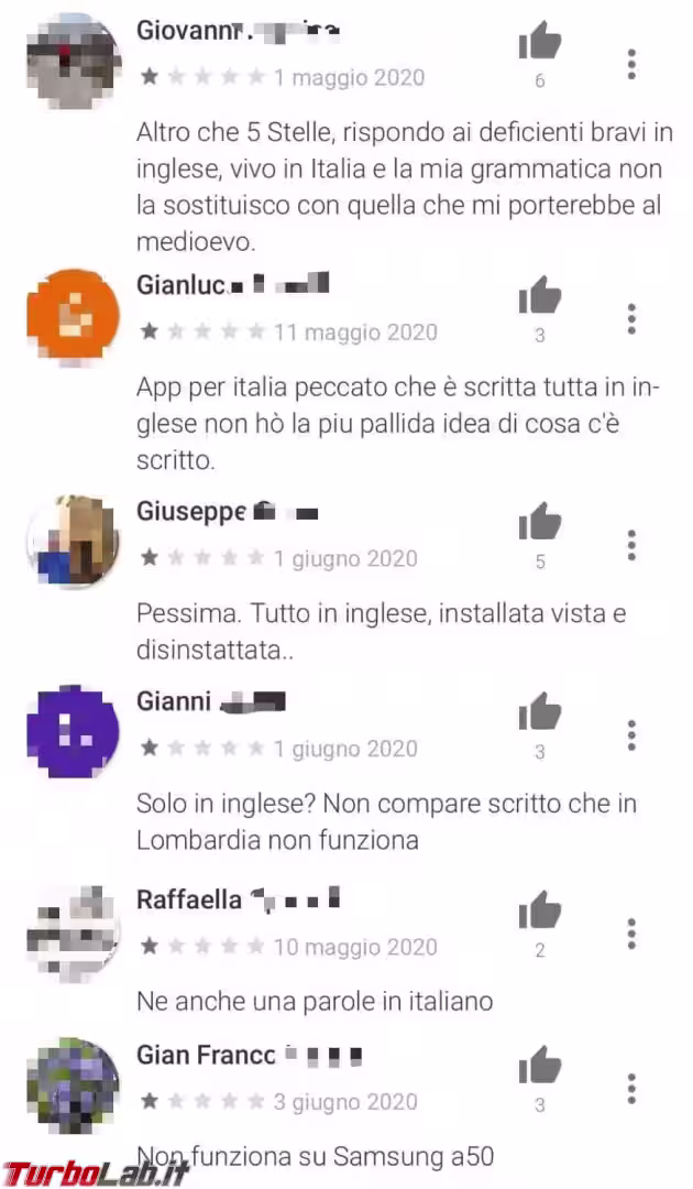 immuni in inglese
