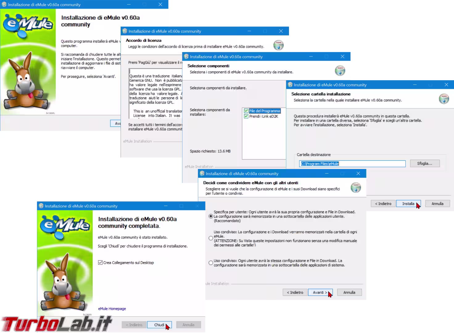 installazione emule