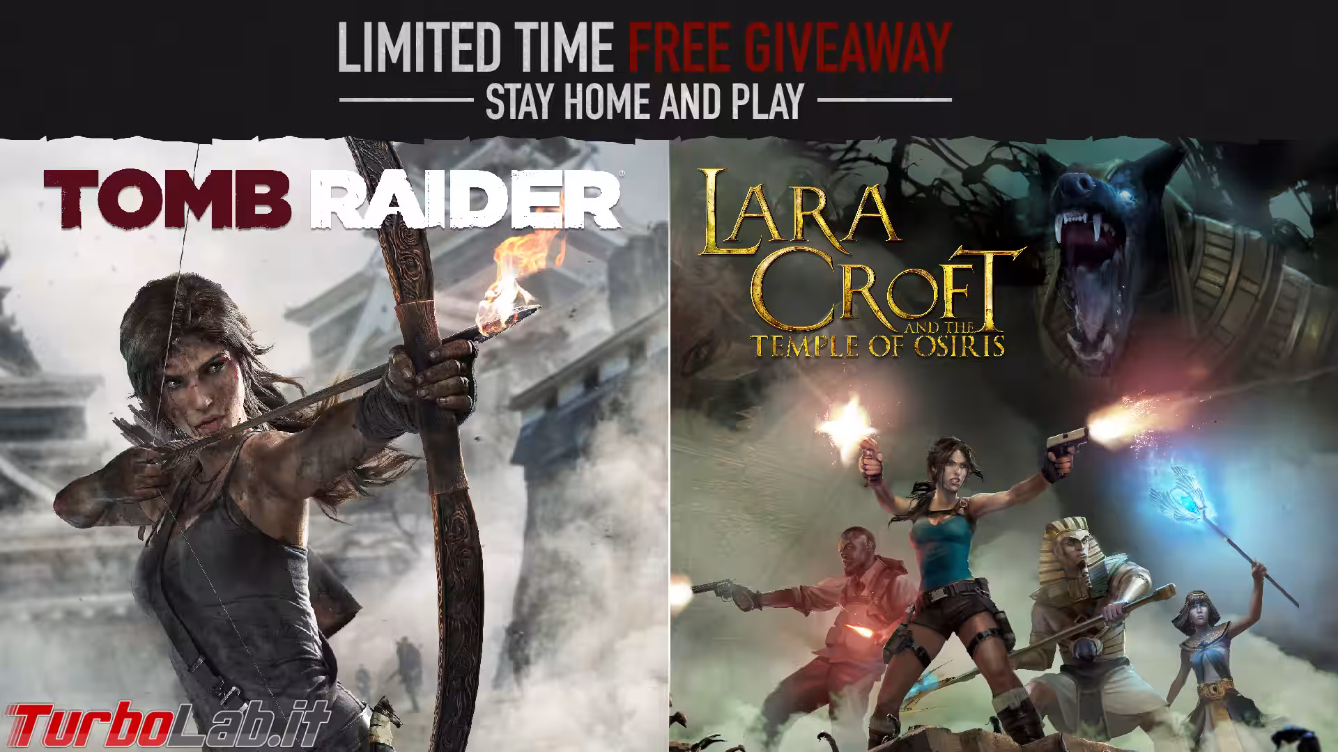 lara croft tomb raider giveaway