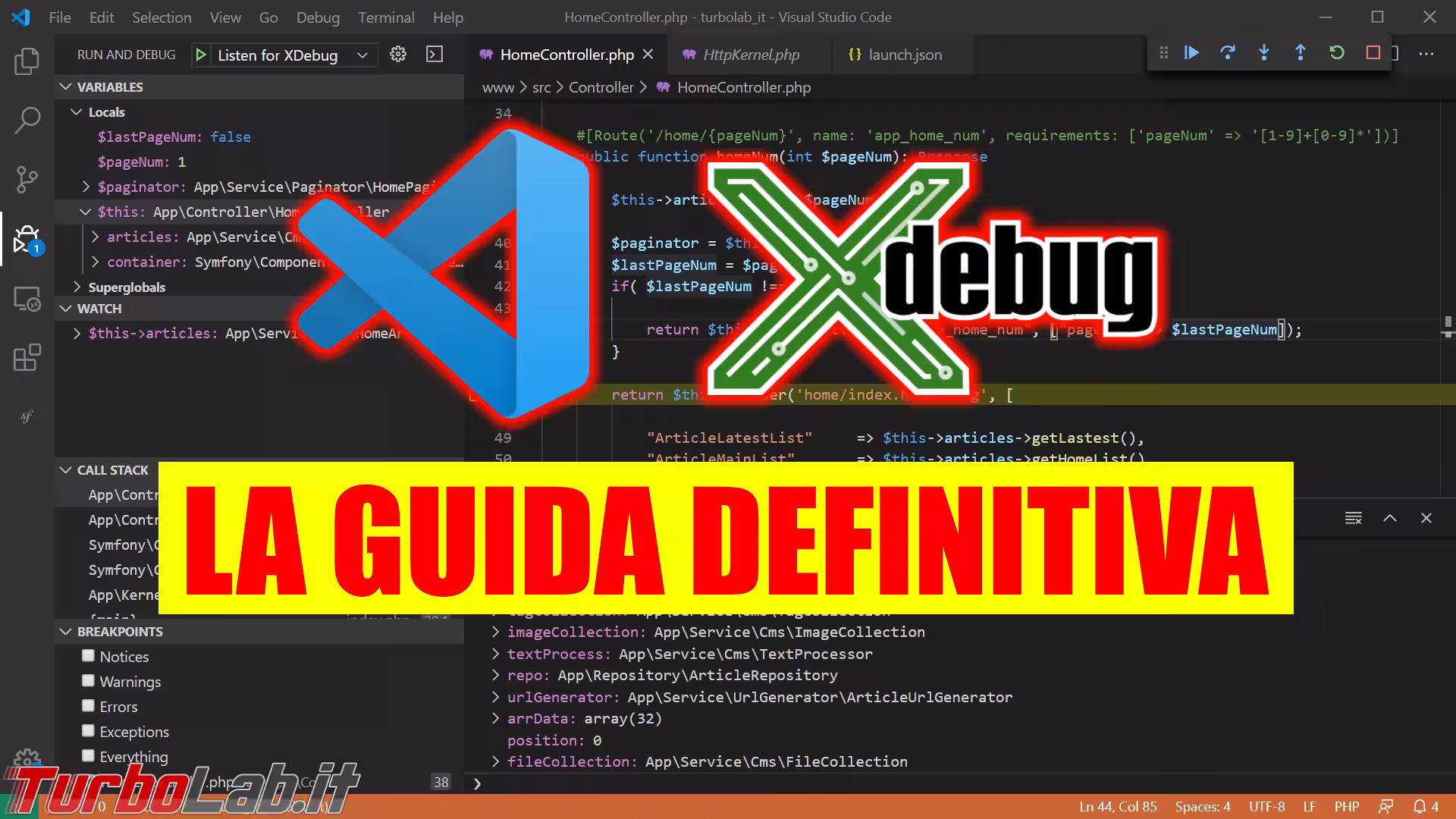 Visual Studio Code xdebu