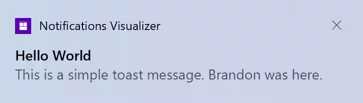 windows 10 notifica