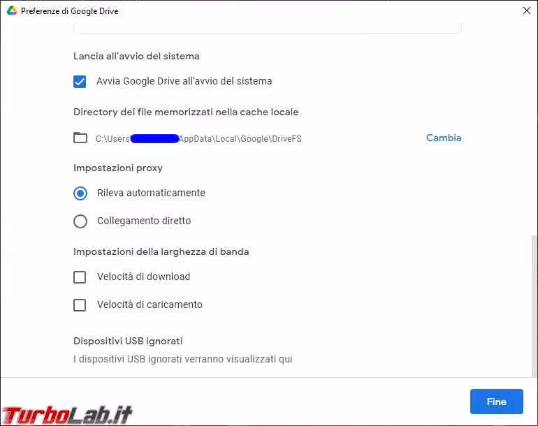 Google Drive_020_ITA_[controllare che sia impostato a partire all avvio del sistema]
