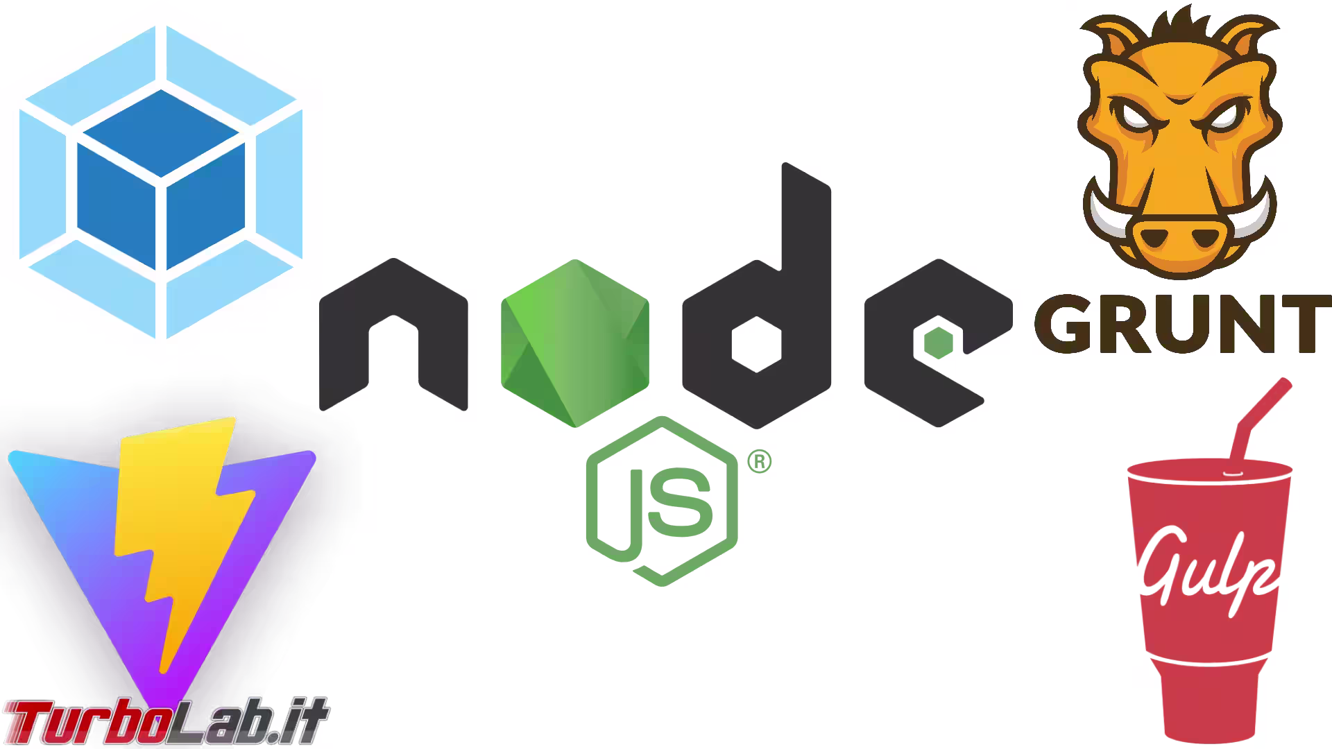 node.js webpack grunt gulp vite