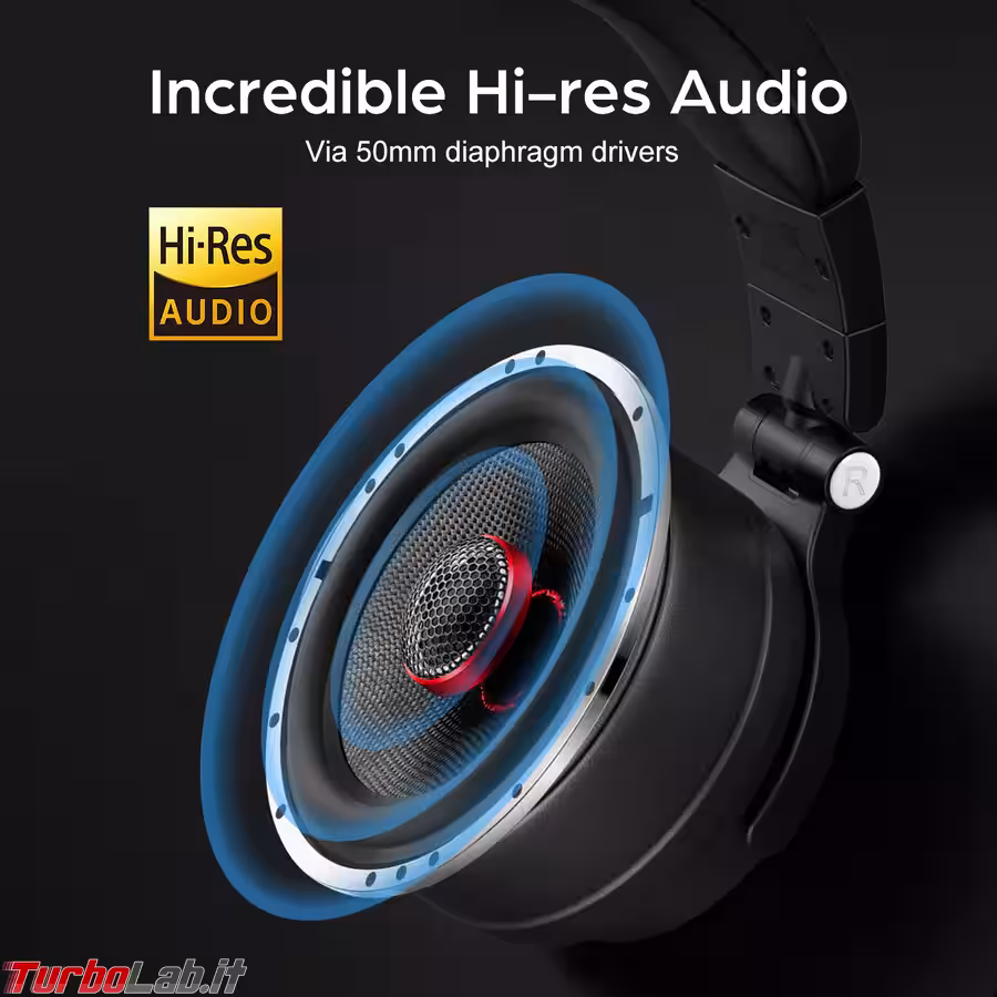 OneOdio Monitor 60 Professional Monitor Wired Headphones Hi-Res Audio (7)