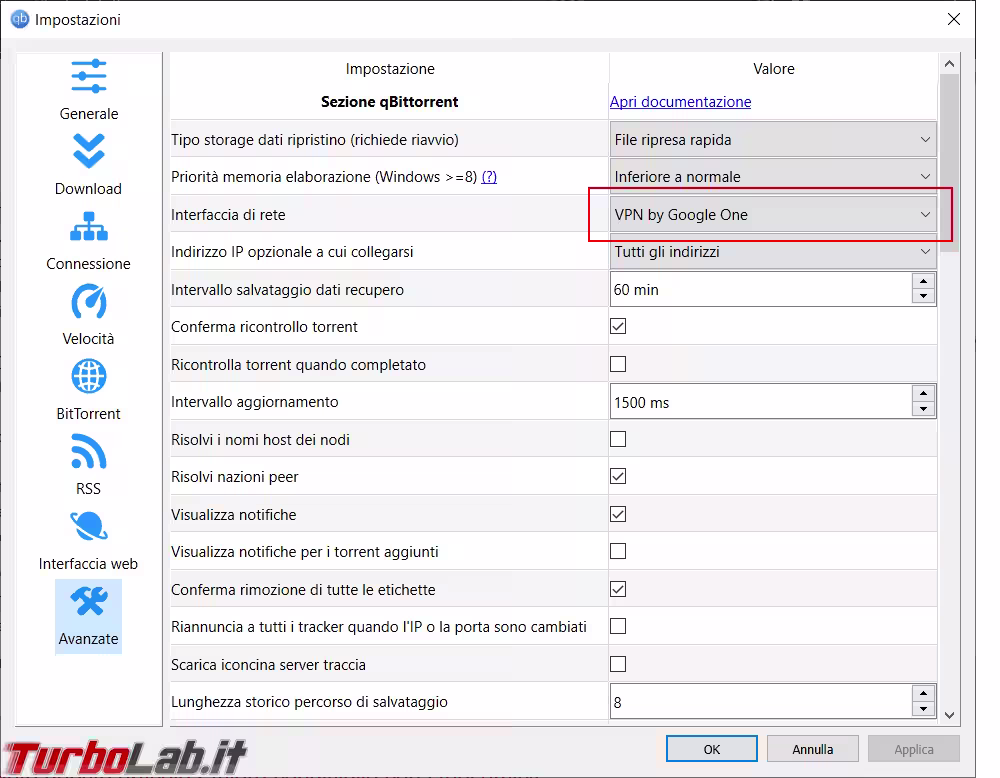 qbittorrent_google_vpn