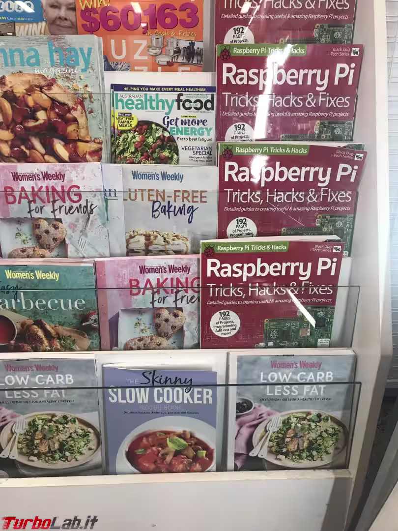 raspberry pi rivista cucina