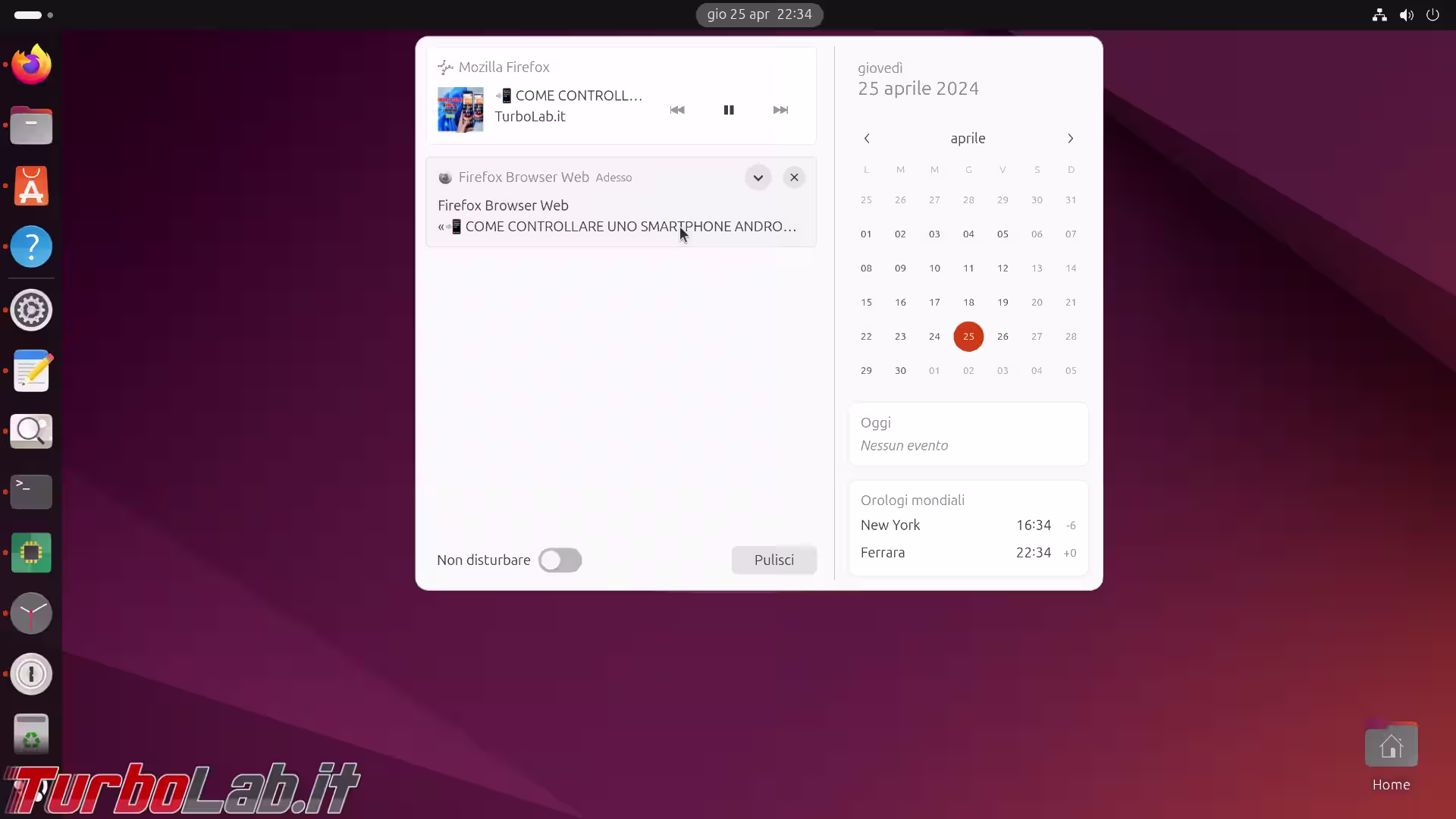 ubuntu 24.04 notifiche