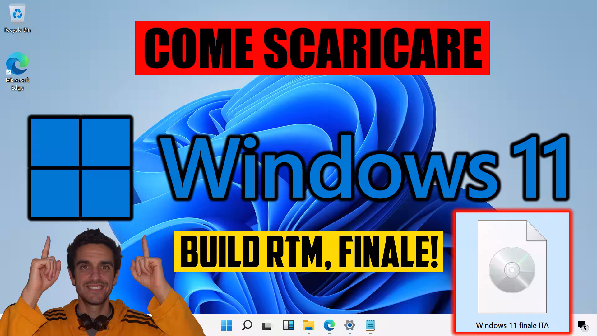 windows 11 come scaricare build rtm finale spotlight